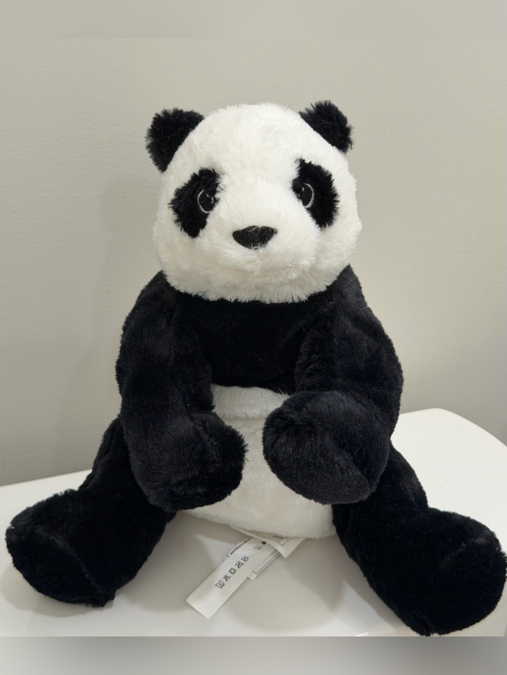 Cute Black and White Panda Bear Plush Stuffed Animal Toy IKEA 12“ (33cm) Tall
